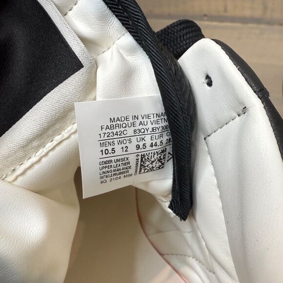 NIB Rick Owens x Converse TURBOWPN Black Sneakers 172342C US Men's 10.5, EU 44.5 - Picture 5 of 8